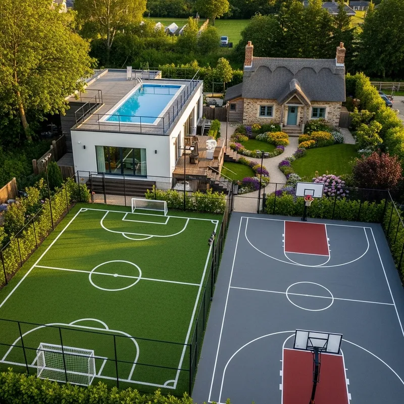 Dream 250m2 House with Sports Facilities & Garden Dream 250m2 House with Sports Facilities & Garden