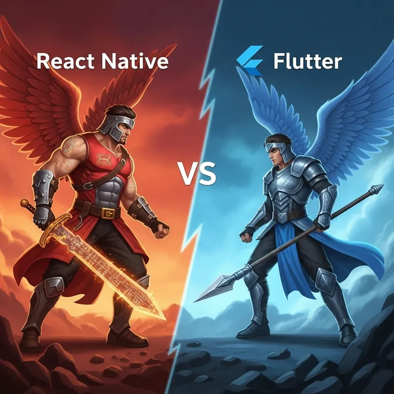 React Native vs. Flutter Battle: Coding Clash