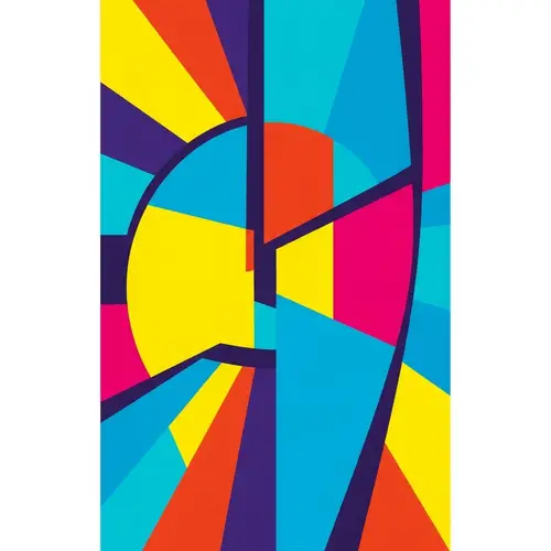 Bright & Modern Abstract Art | Contemporary Urban Design