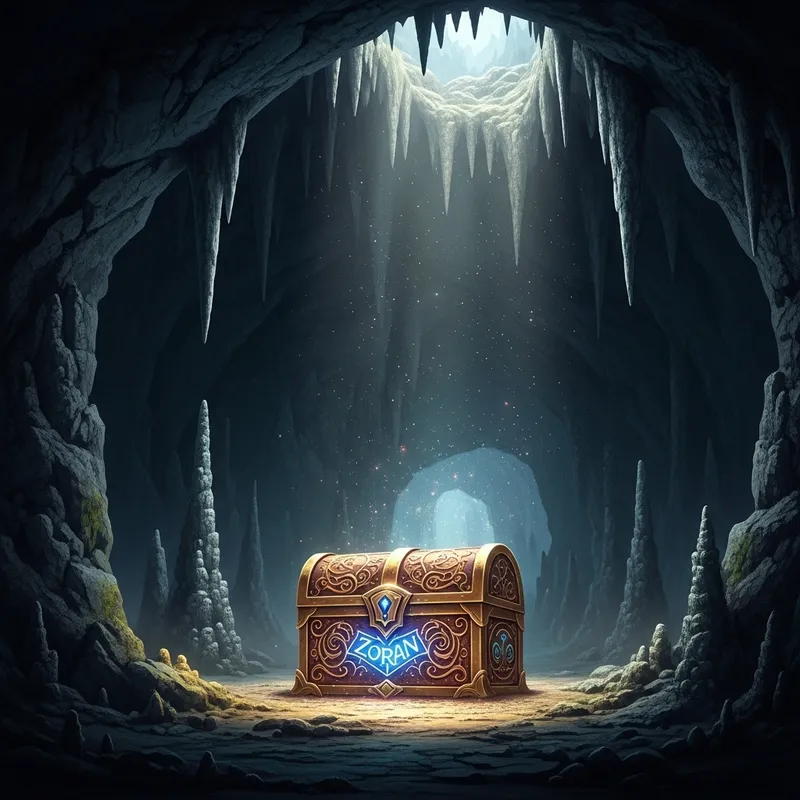 Majestic Cavern in the Land of Hyrule