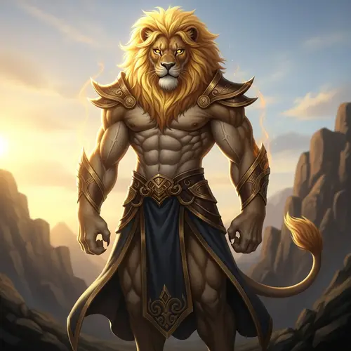 Majestic Lion - Grand and Intriguing