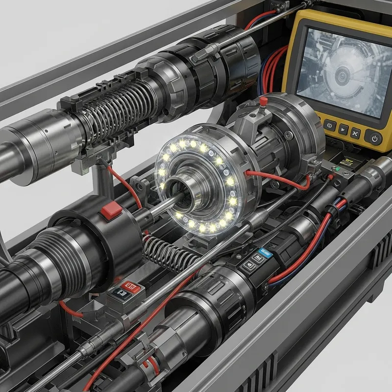 Inner Workings of Drain Inspection Cameras
