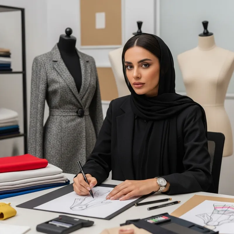 Creative Fashion Designer from the Middle East