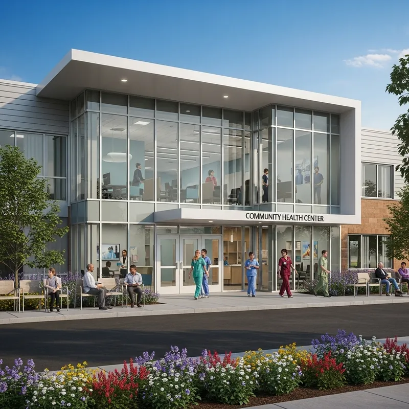 Modern and Efficient Community Health Center Modern and Efficient Community Health Center