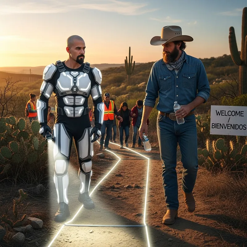 Tony Stark & Chuck Norris: Securing Texas Borders Tony Stark & Chuck Norris: Securing Texas Borders