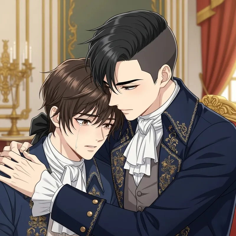 18th Century Drama: BTS Taehyung in Distress, Jungkook Comforting