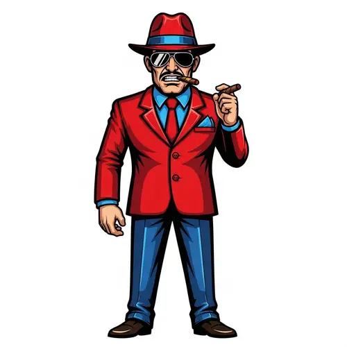 Mario Boss Mafia - Classic Video Game Character Inspired Look