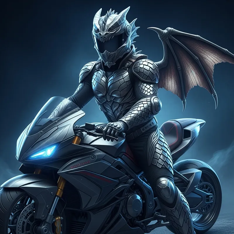 Kamen Rider Dragon Suit | Futuristic Design