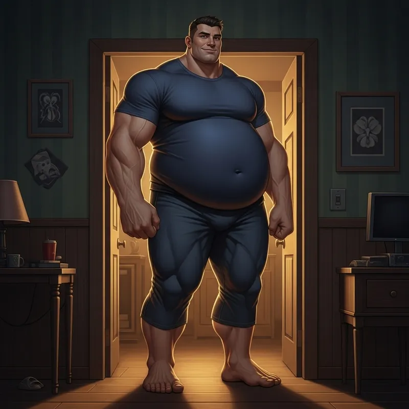 Friendly Giant Art Style Realism | Muscular Physique Friendly Giant Art Style Realism | Muscular Physique