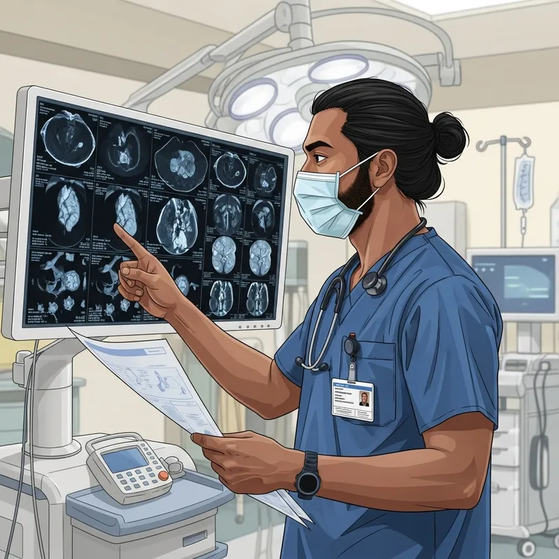 Vascular Surgeon in Hospital Environment