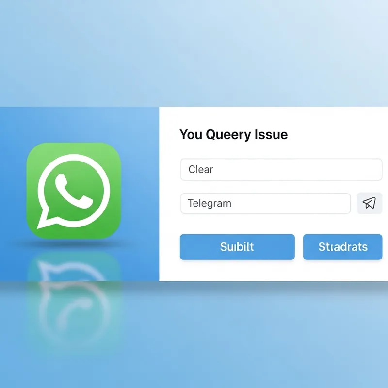 Interactive Telegram Form Banner with Modern Design