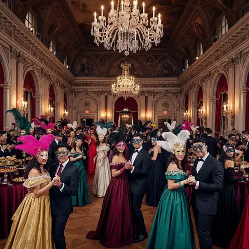 Enchanting Venetian Masquerade Party Experience