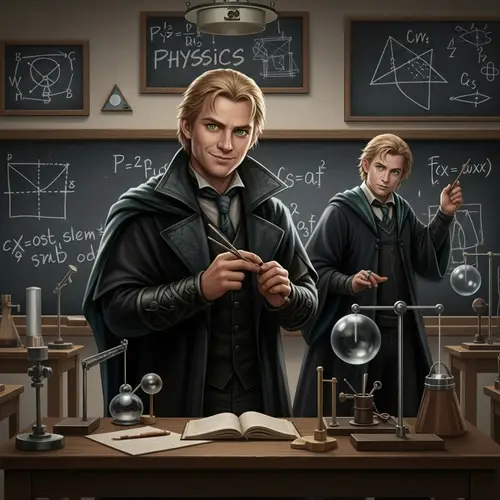 Mysterious Son of Loky & Severus Snape: Physics School Teacher