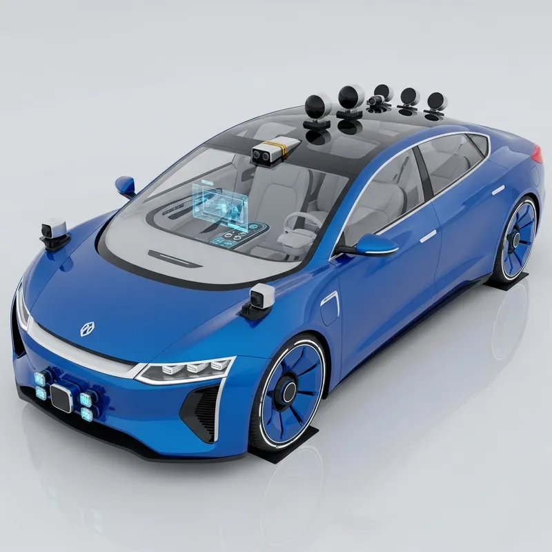 Futuristic Car 2050: Innovation & Technology