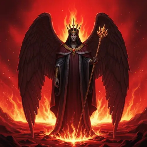 Lucifer - Symbolic Fallen Angel of Rebellion and Wisdom