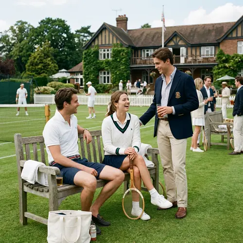 Classic Old Money Aesthetic in Tennis Fashion