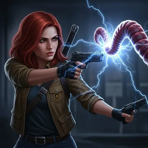 Intense Battle of Brave Female Detective with Unusual Parasite