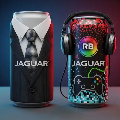Jaguar Energy Drink - Worker vs. Gamer Editions