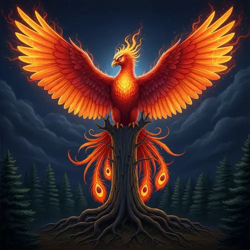 Magical Phoenix: A Symbol of Renewal