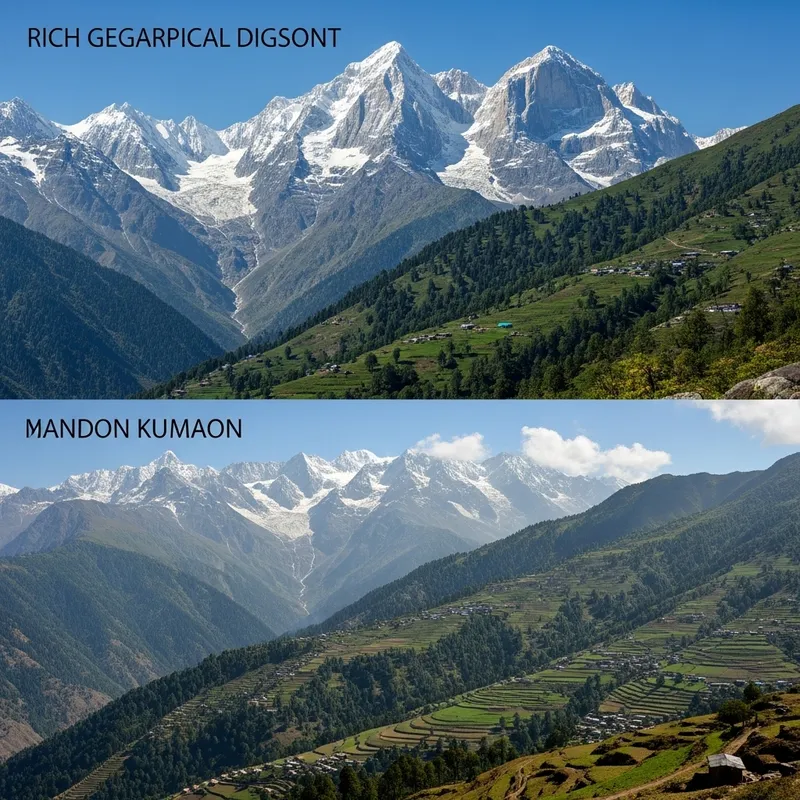 Explore the Enchanting Kumaon Region in India: Nanda Devi and Topographic Divisions