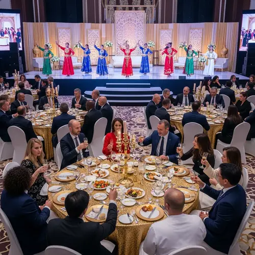 Luxurious Arabian Gala Dinner in Dubai