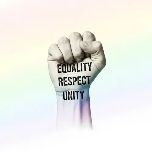 Empowering Poster: Equality, Respect, Unity