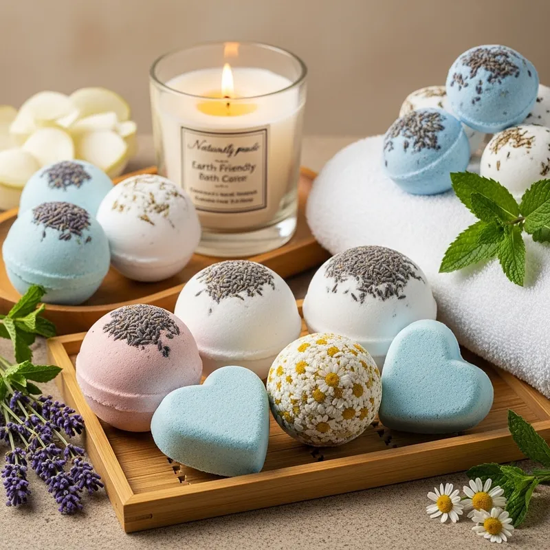 Relaxing Natural Bath Bombs | Fresh Spa Collection
