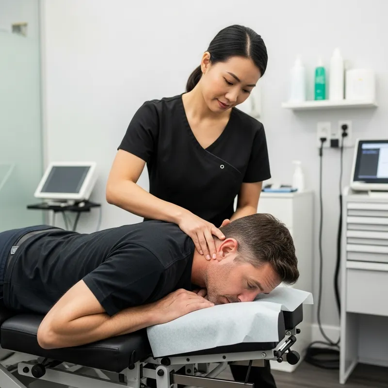 Effective Neck Adjustment with Skilled Chiropractor
