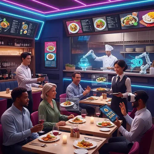 The Gastronomic Nexus: A Futuristic Dining Experience