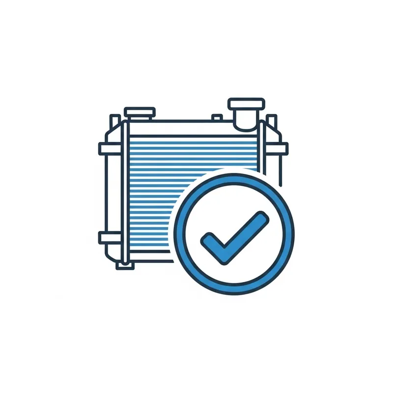 Automobile Refrigeration System Check Service Icon