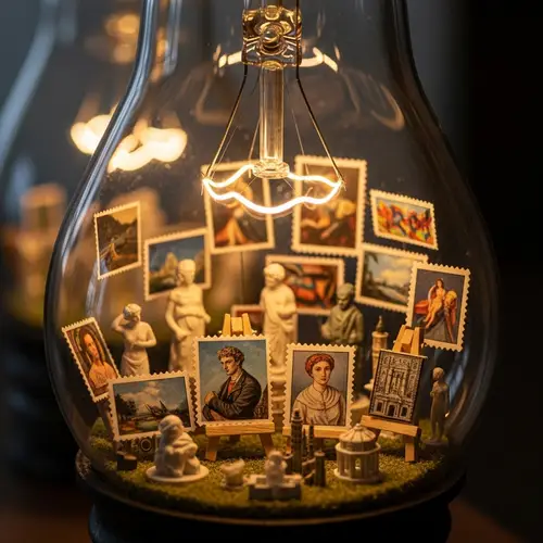 Art Inside a Bulb: Miniature Masterpieces Unveiled
