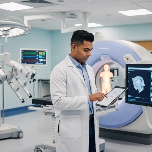 Medical Professional from Specialty Residency Program | Realistic Image