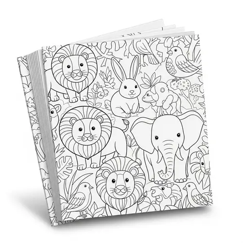 Children's Animal Coloring Book - Creative and Fun Designs