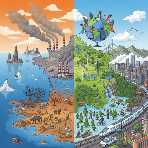 Global Warming & Pollution Impact on France: Solutions & Cooperation