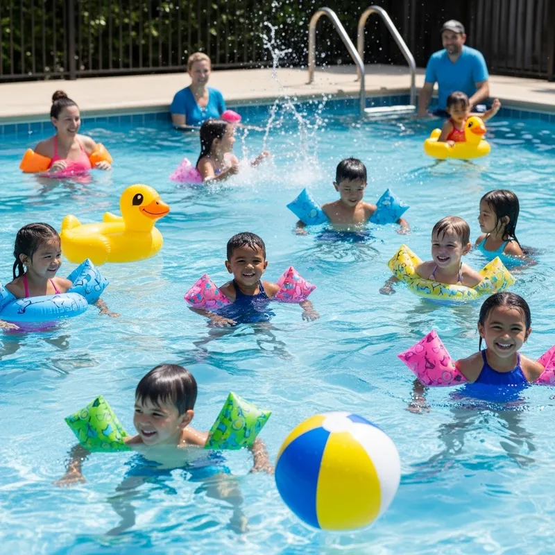 Fun Summer Days at the Children's Pool