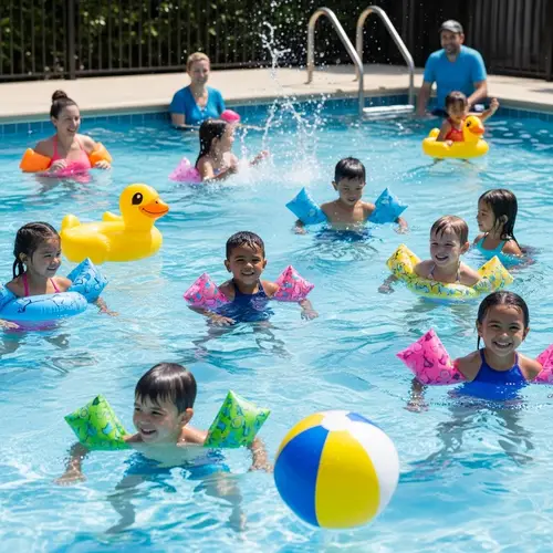 Fun Summer Days at the Children's Pool