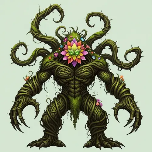 Plant Monster - Captivating Beauty with Raw Power