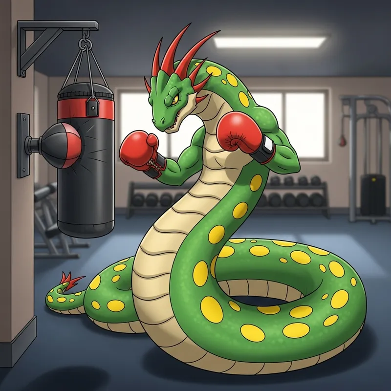 Rayquaza engaging in boxbreak activity