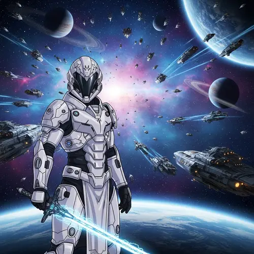 Animated Stormtrooper in Star Wars Cartoon