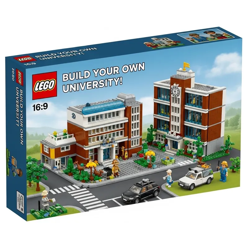 LEGO Set - Build Your Own Maastricht University Theme