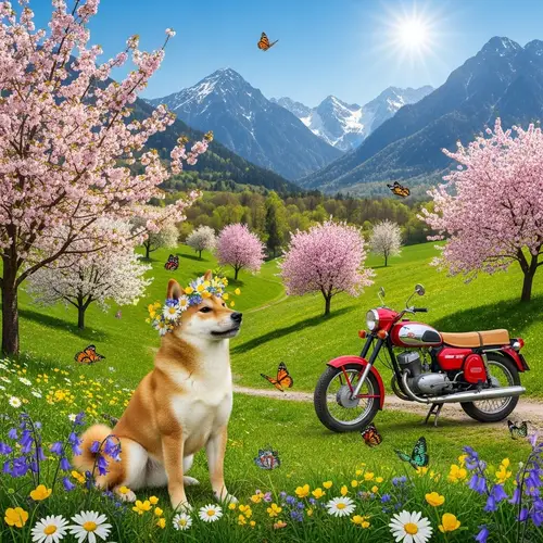 Springtime in Slovakia: Blooming Trees, Shining Sun & More