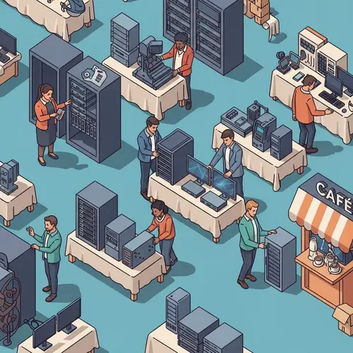 Bustling Servers Market with Rack, Tower, and Blade Servers