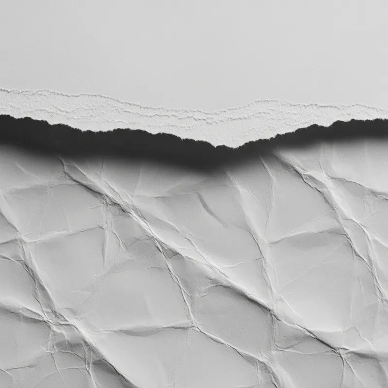 Creative Torn Paper Texture with Elegant Light and Shadow