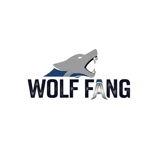 Wolf Fang Logo Design - Bold and Captivating Fonts