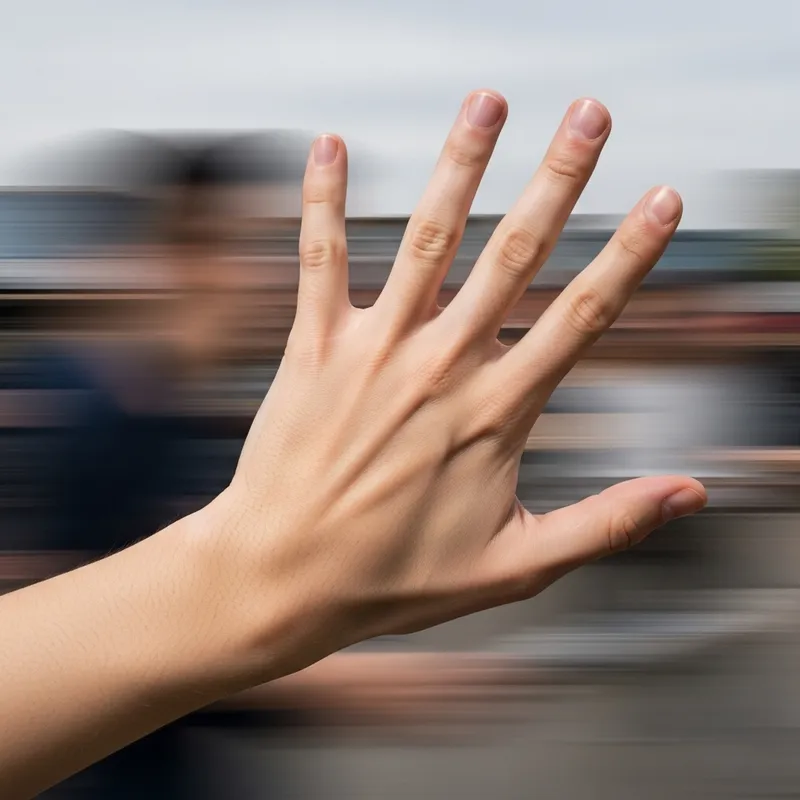 Fast Moving Hand | Capturing Motion in Art