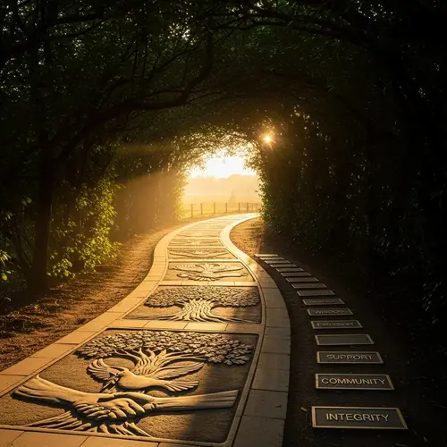 Gratitude and Commitment Path: Follow, Respect, Unite