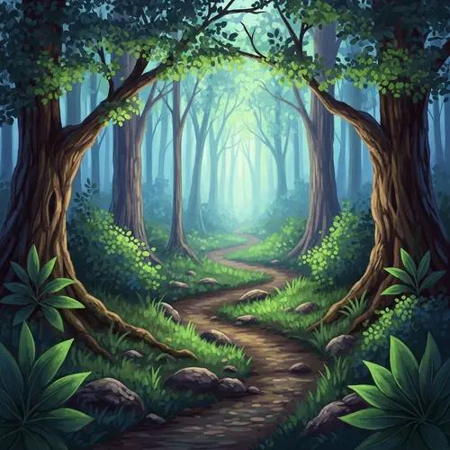 Mystical Forest: A Pathway to Wonder and Mystery