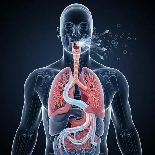 Detailed Anatomical Representation of Human Respiratory Process