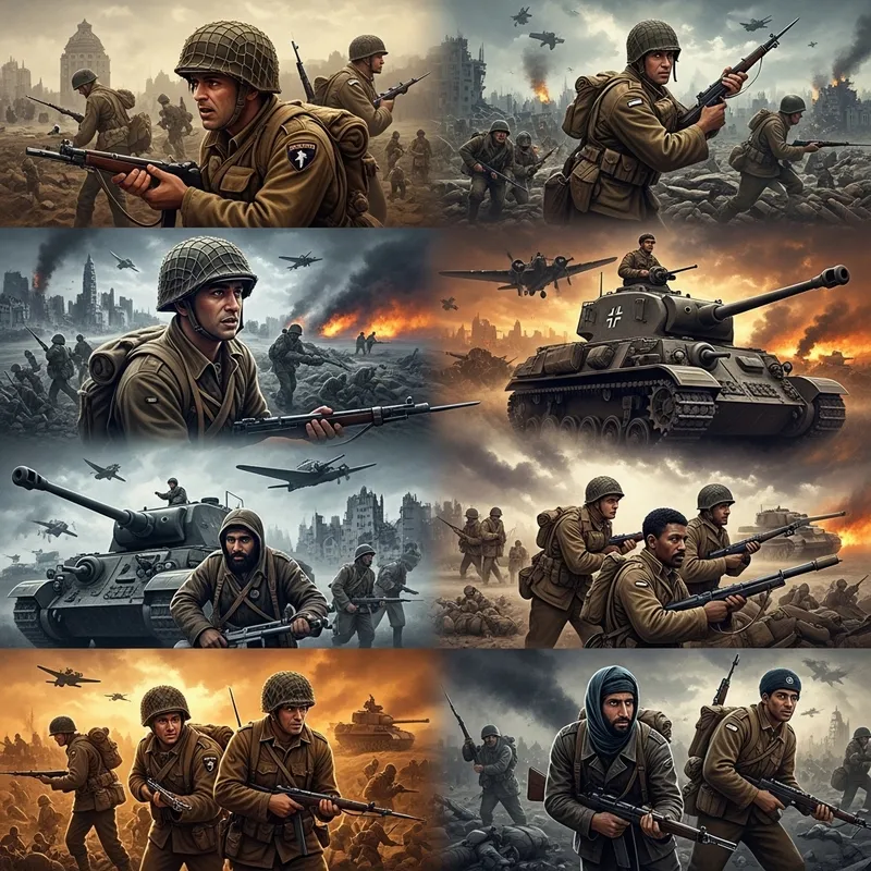 Intense World War II Combat
