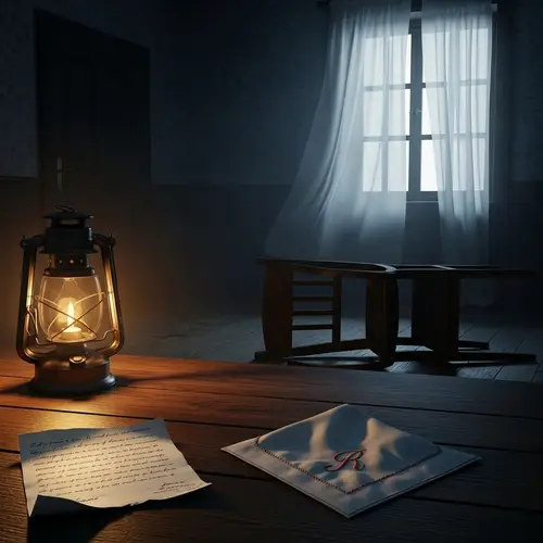 Chilling Abduction Scene: Unsettling Atmosphere in Vacant Room